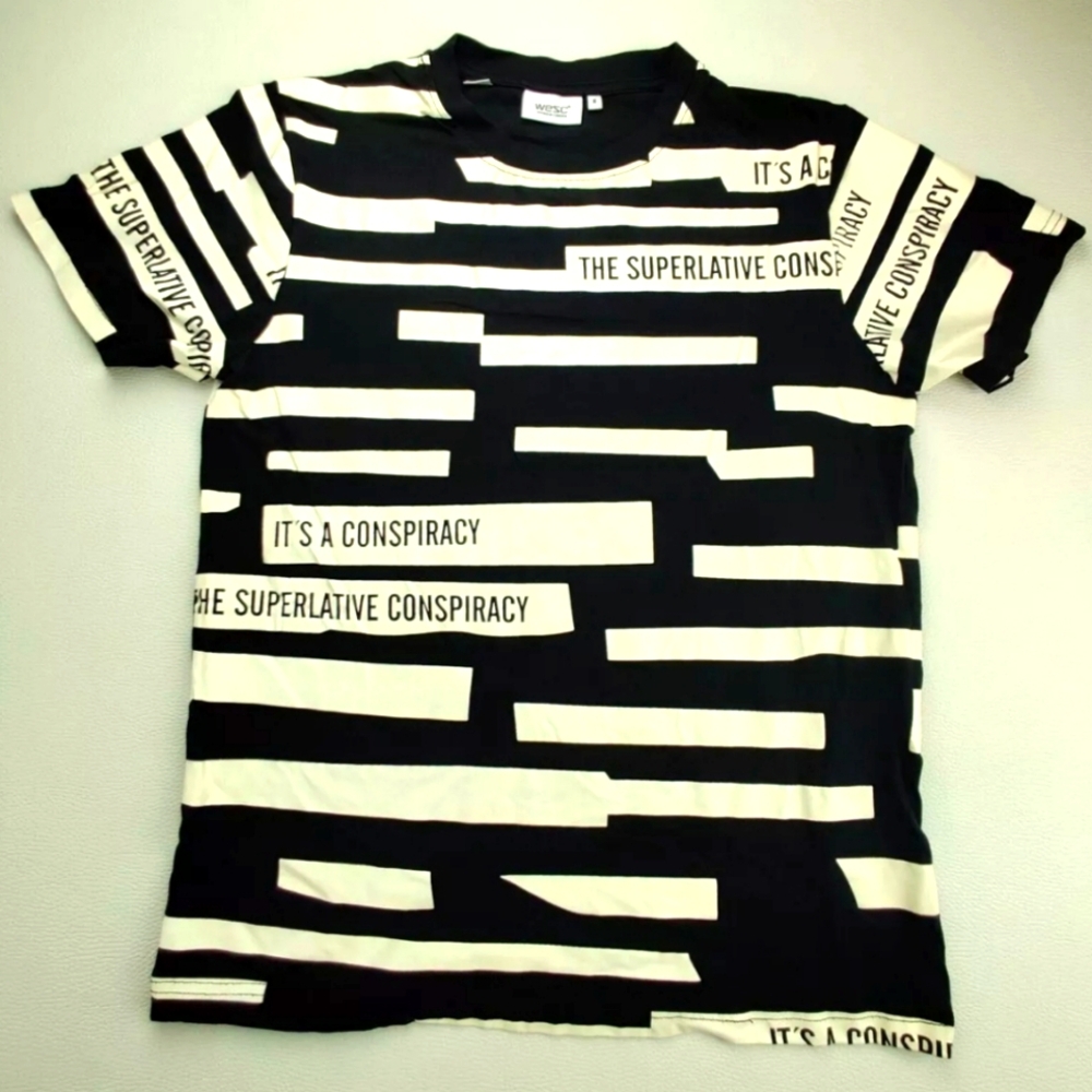 NWT Boy's Wesc Taped Stripe T-shirt
